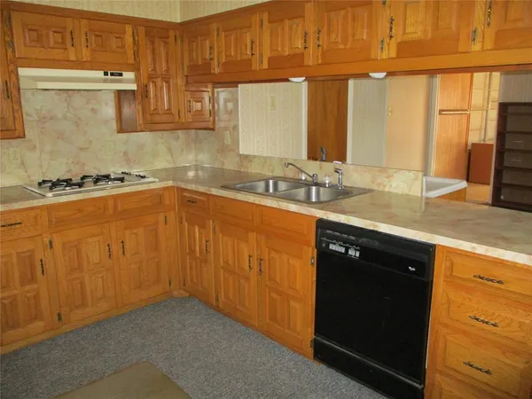 a view of a livingroom with a furniture staircase and a living room