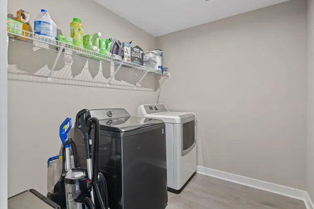 a view of a hallway with entryway