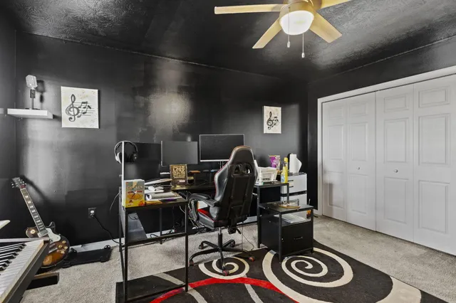 a view of a workspace with a window