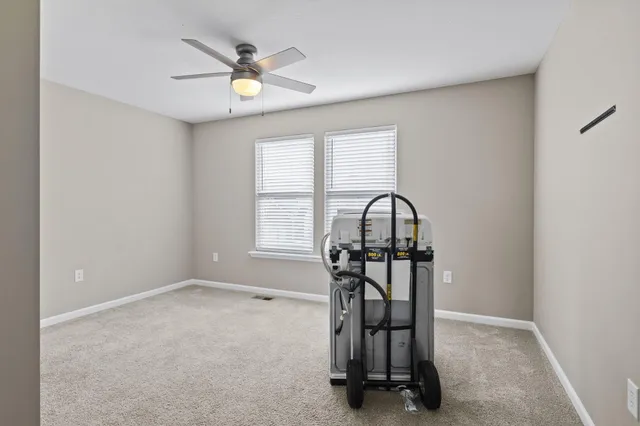 a view of a storage & utility room with washer and dryer