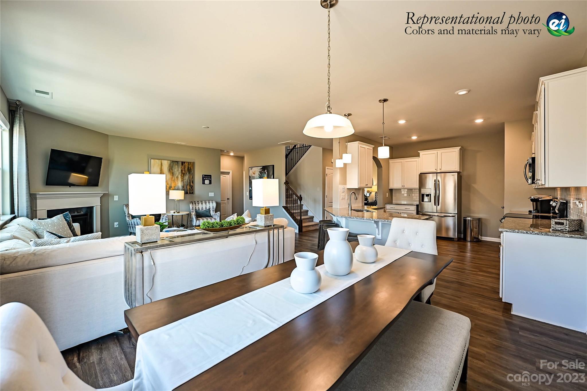 5653 Soft Shell Drive, Unit 376 Lancaster, SC 29720 - Photo 14 of 30 a view of a living room and kitchen