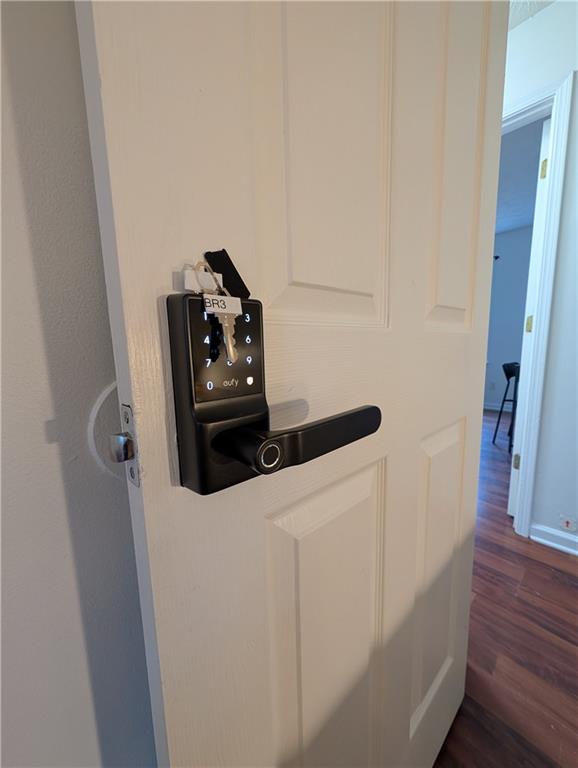 355 Shannon Way Lawrenceville, GA 30044 - Photo 5 of 42 a close view of a utility room with dryer and washer