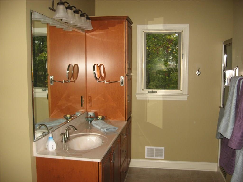 7 Sugar Run Road Eighty Four, PA 15330 - Photo 10 of 25 Master Bath with custom cabinets, walk in shower.