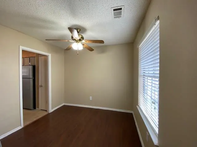 a window in an empty room