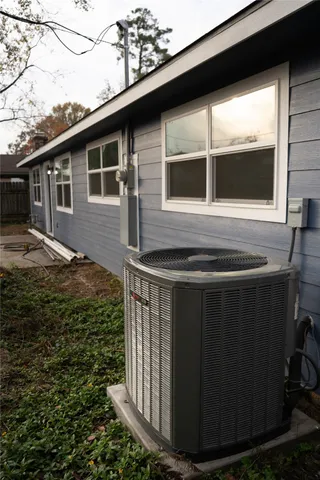 a backyard of a house