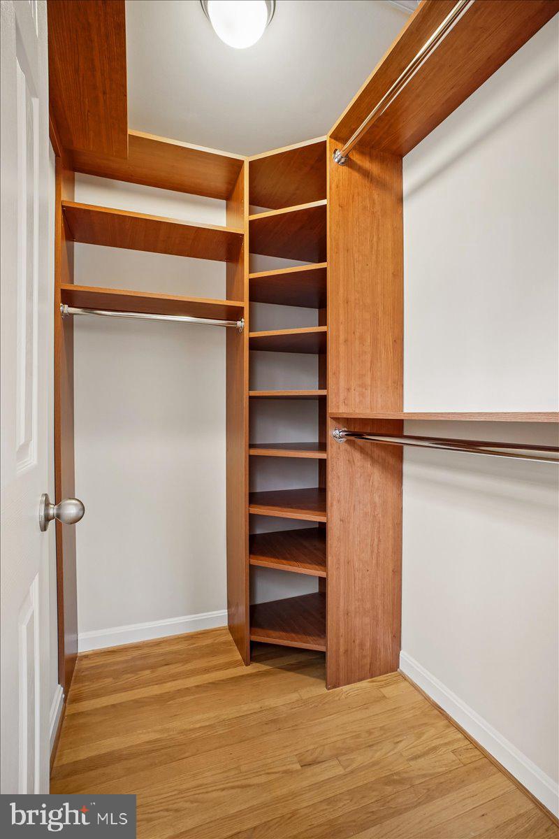 10113 Cardinal Road Fairfax, VA 22030 - Photo 28 of 59 a view of walk in closet with empty racks