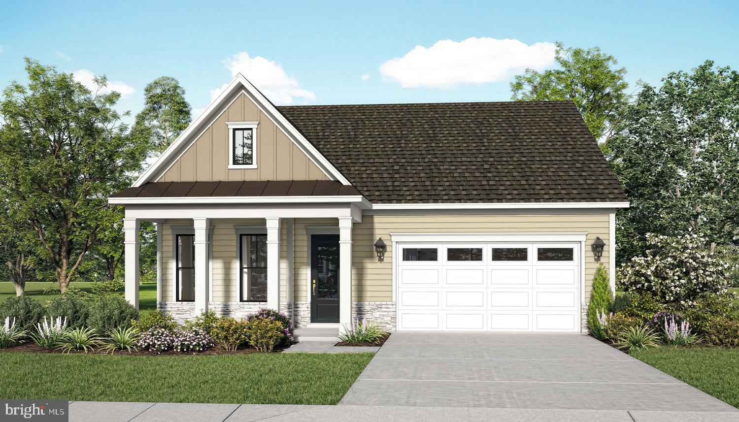 Tbb Salt Cedar Court, Unit PALM Lewes, DE 19958 - Photo 19 of 24 a front view of a house with garden