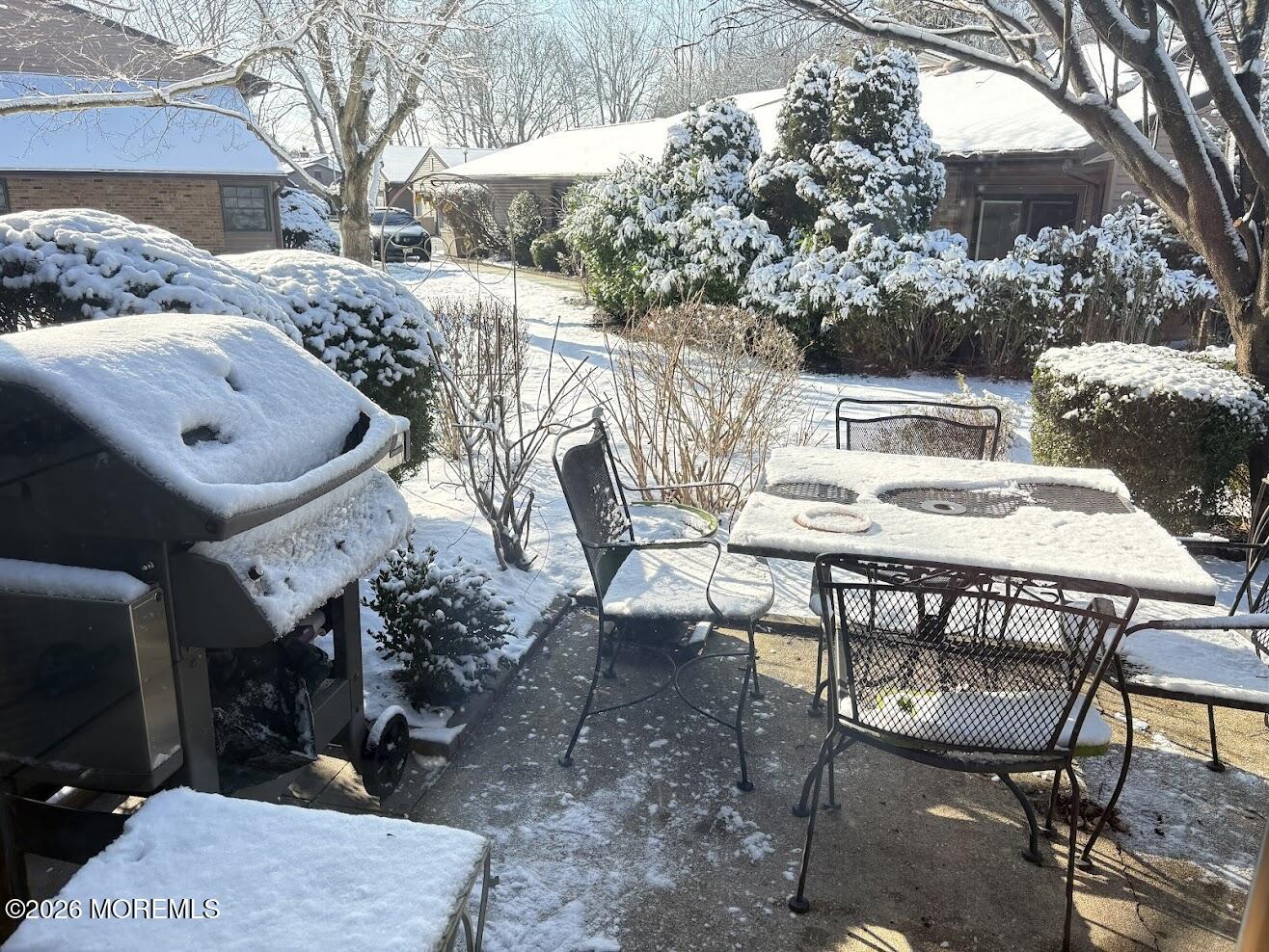 29 Dickinson Court Red Bank, NJ 07701 - Photo 25 of 36 a view of a patio with iron fence