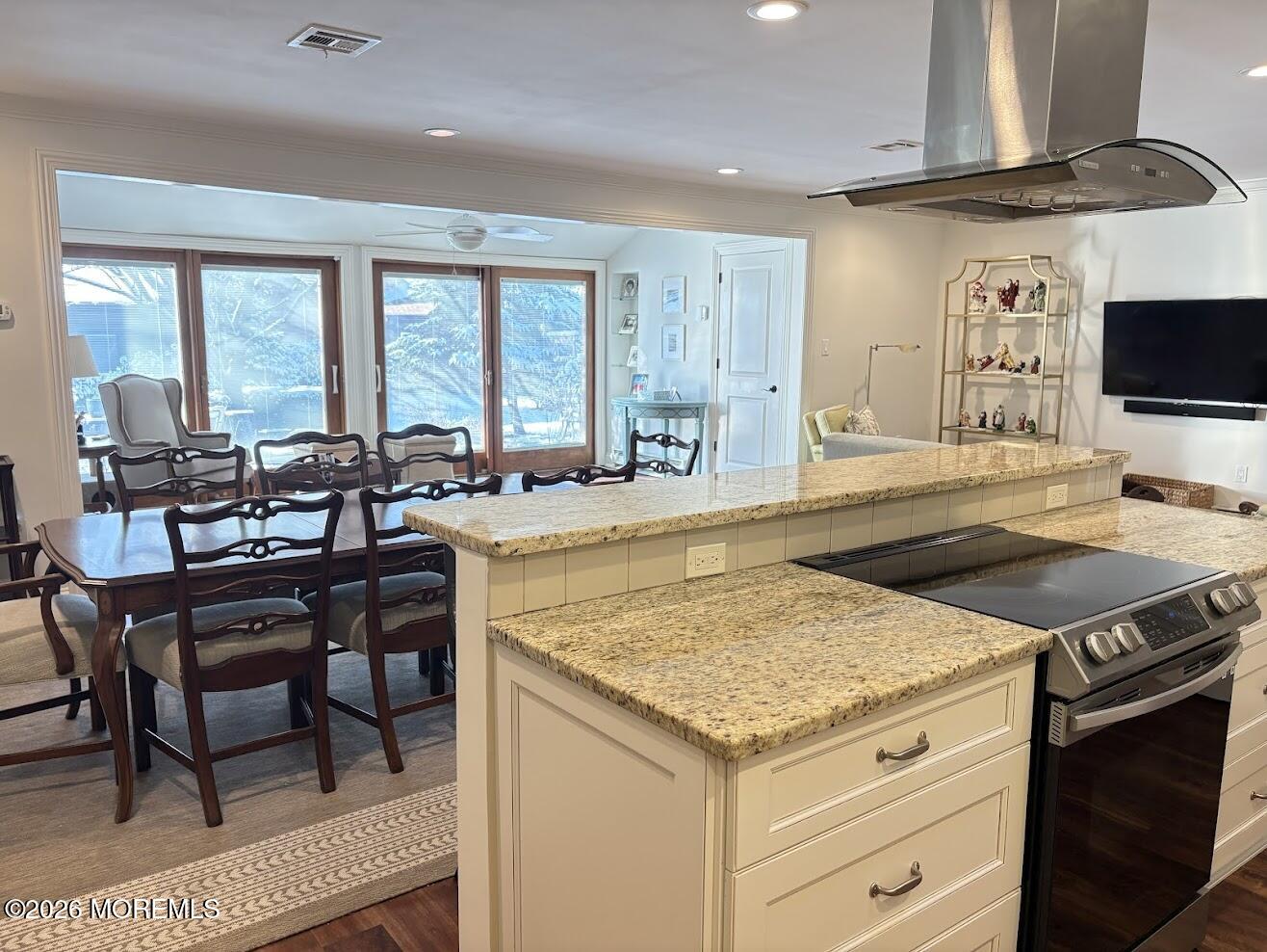 29 Dickinson Court Red Bank, NJ 07701 - Photo 10 of 36 a kitchen with a stove a sink and a refrigerator