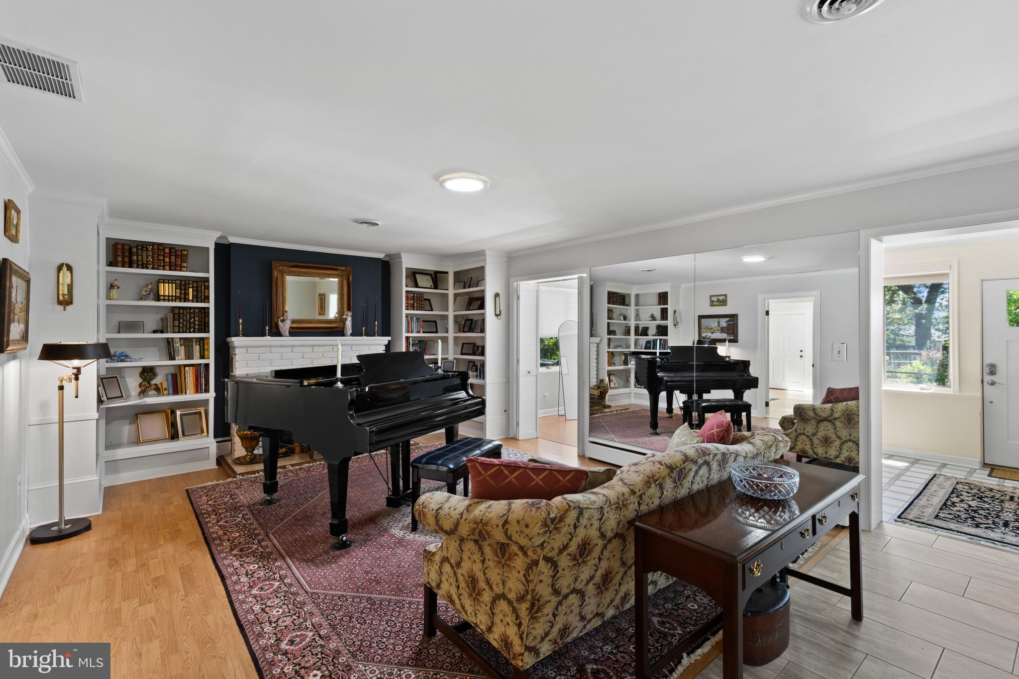 310 Epping Way Annapolis, MD 21401 - Photo 11 of 42 Built-ins and fireplace