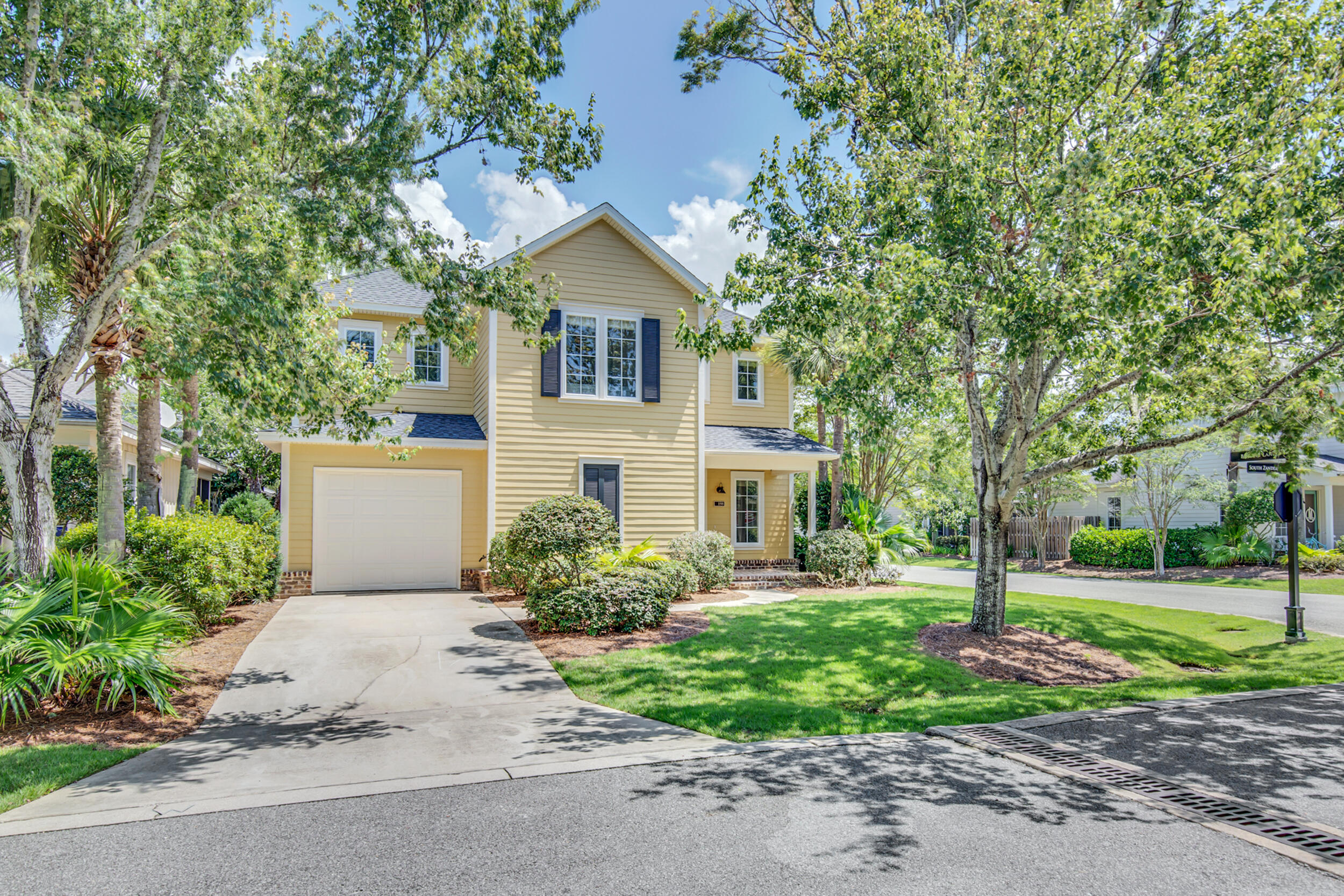 198 South Zander Way Santa Rosa Beach, FL 32459 - Photo 2 of 37 a front view of a house with garden