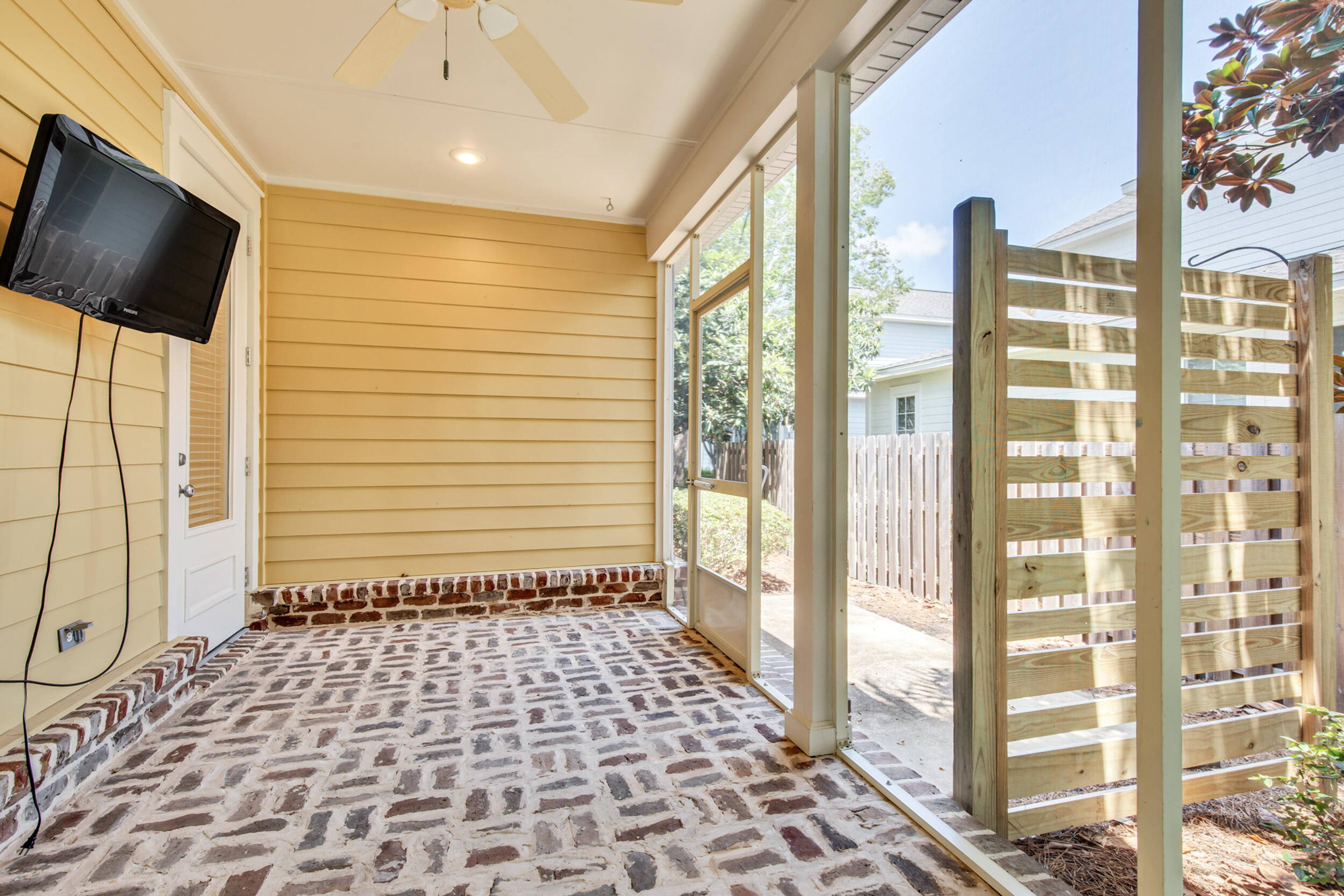 198 South Zander Way Santa Rosa Beach, FL 32459 - Photo 19 of 37 a view of a balcony with a door