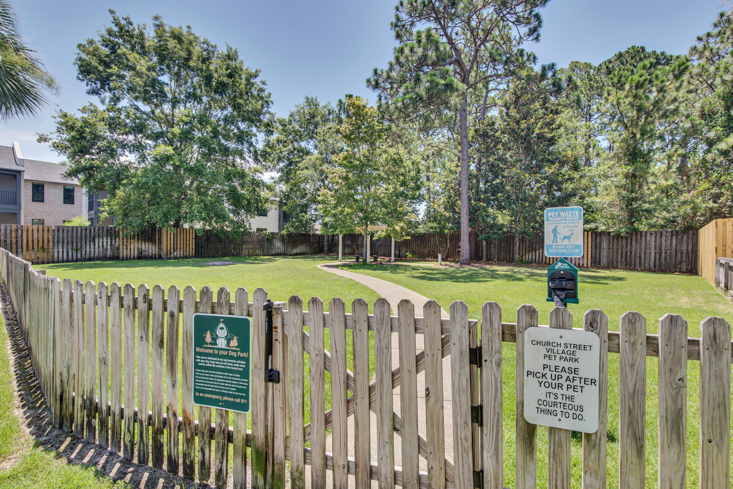 198 South Zander Way Santa Rosa Beach, FL 32459 - Photo 36 of 37 a view of a wooden house with a wooden fence