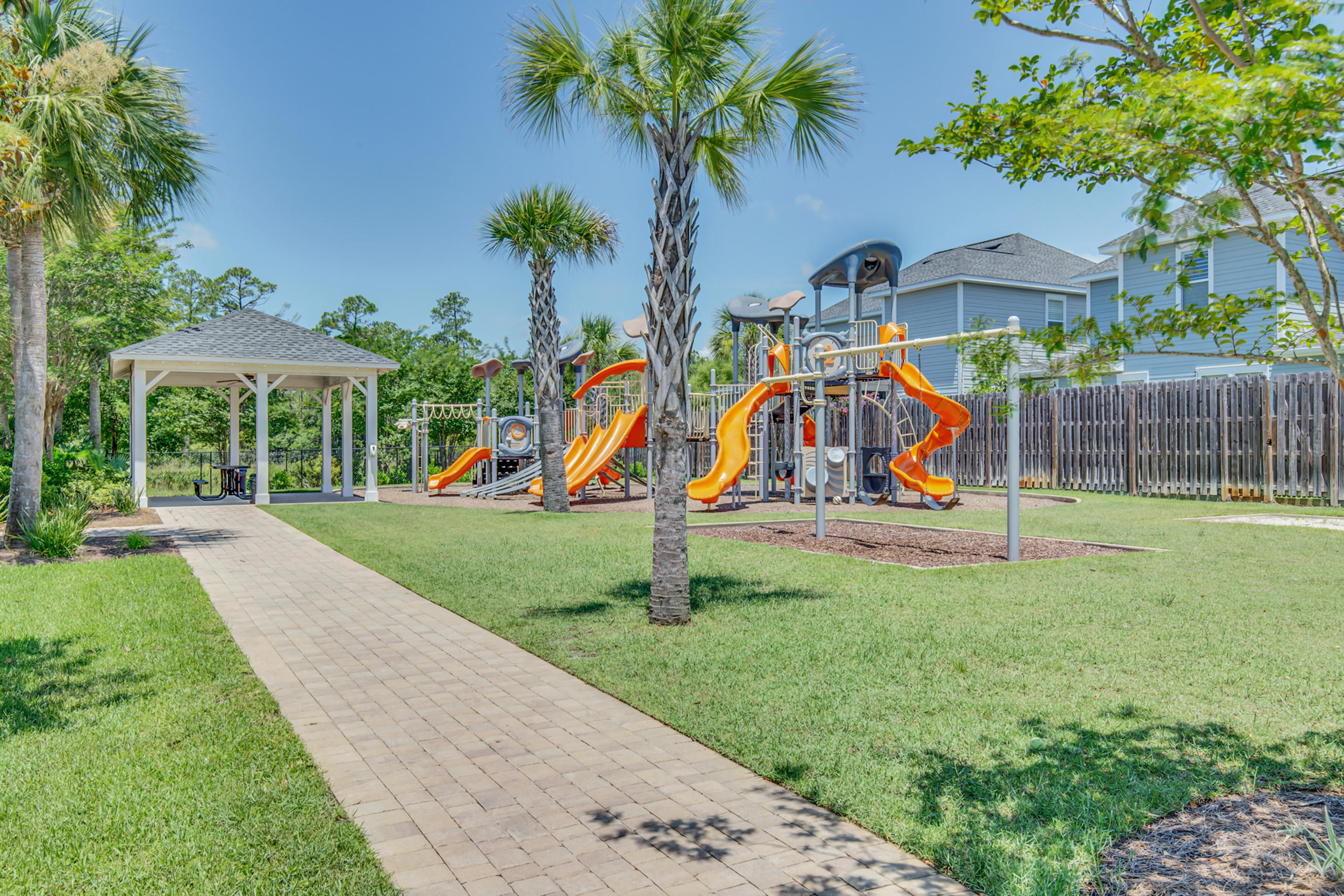 198 South Zander Way Santa Rosa Beach, FL 32459 - Photo 37 of 37 a view of playground with a slide and swing