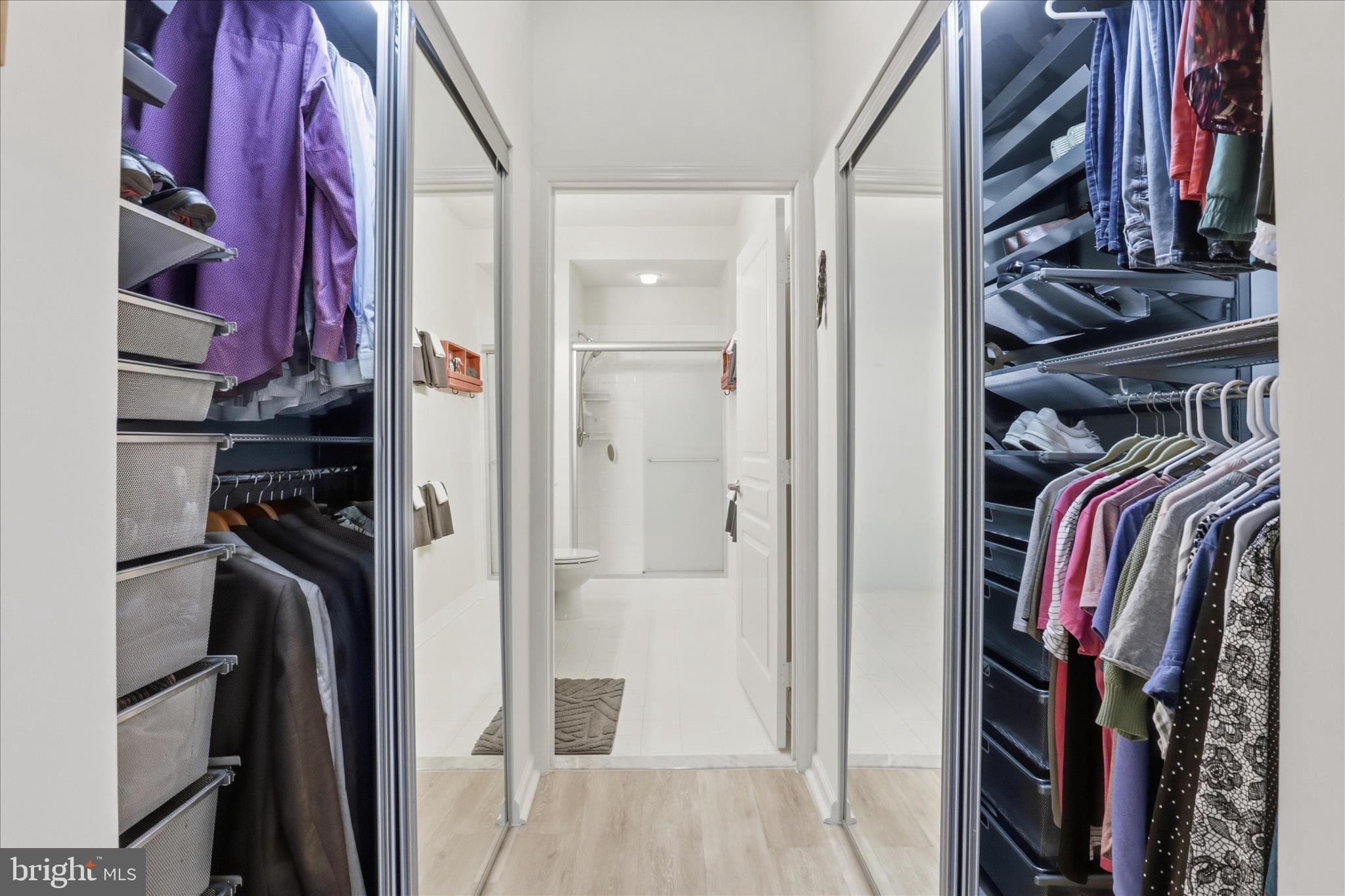 12001 Market Street, Unit 177 Reston, VA 20190 - Photo 16 of 63 Walk-In Closet with Elfa shelving