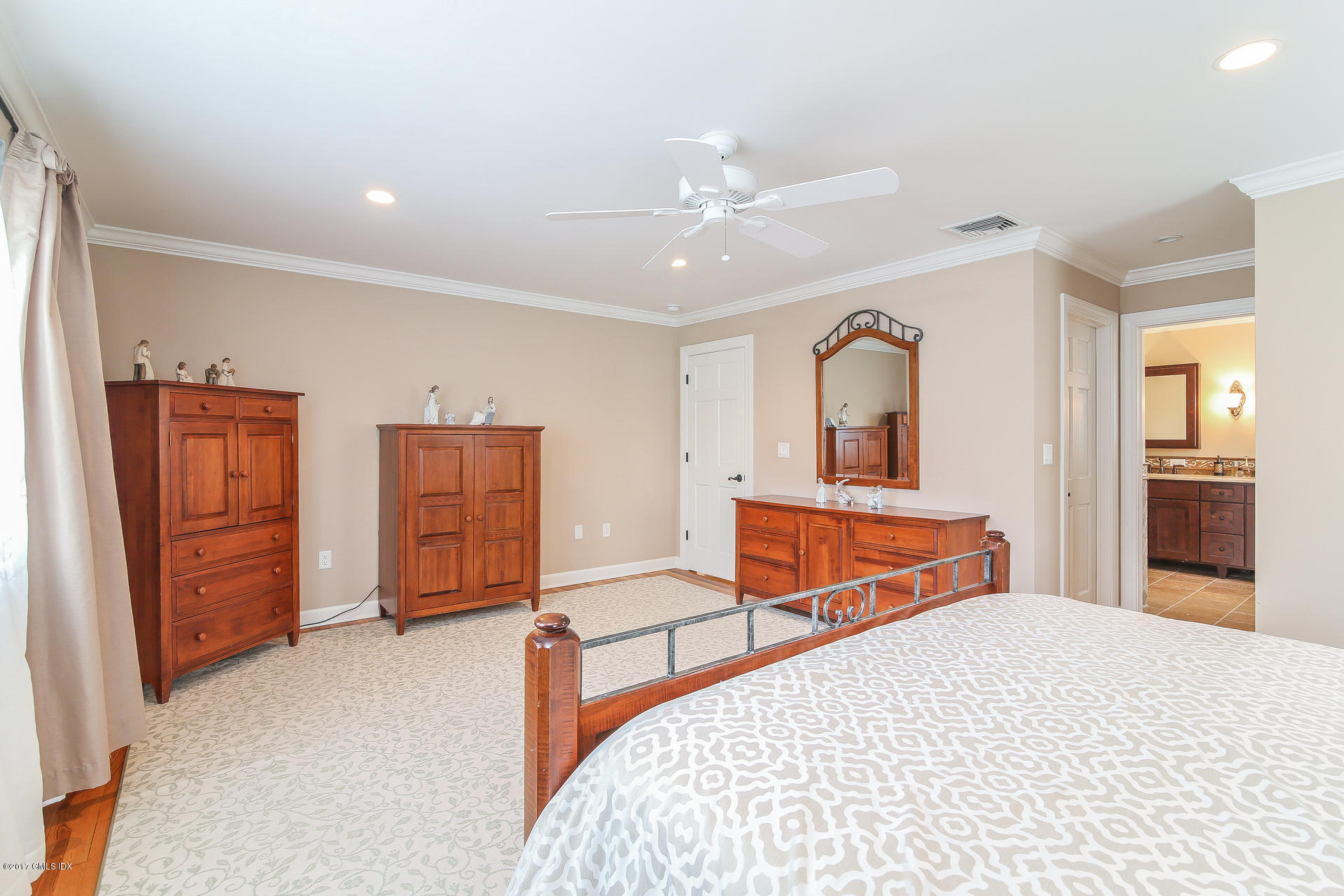 22 Griffith Road Riverside, CT 06878 - Photo 20 of 40 a bedroom with furniture and window