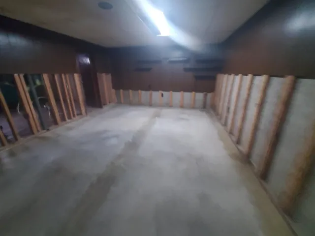 a view of empty room
