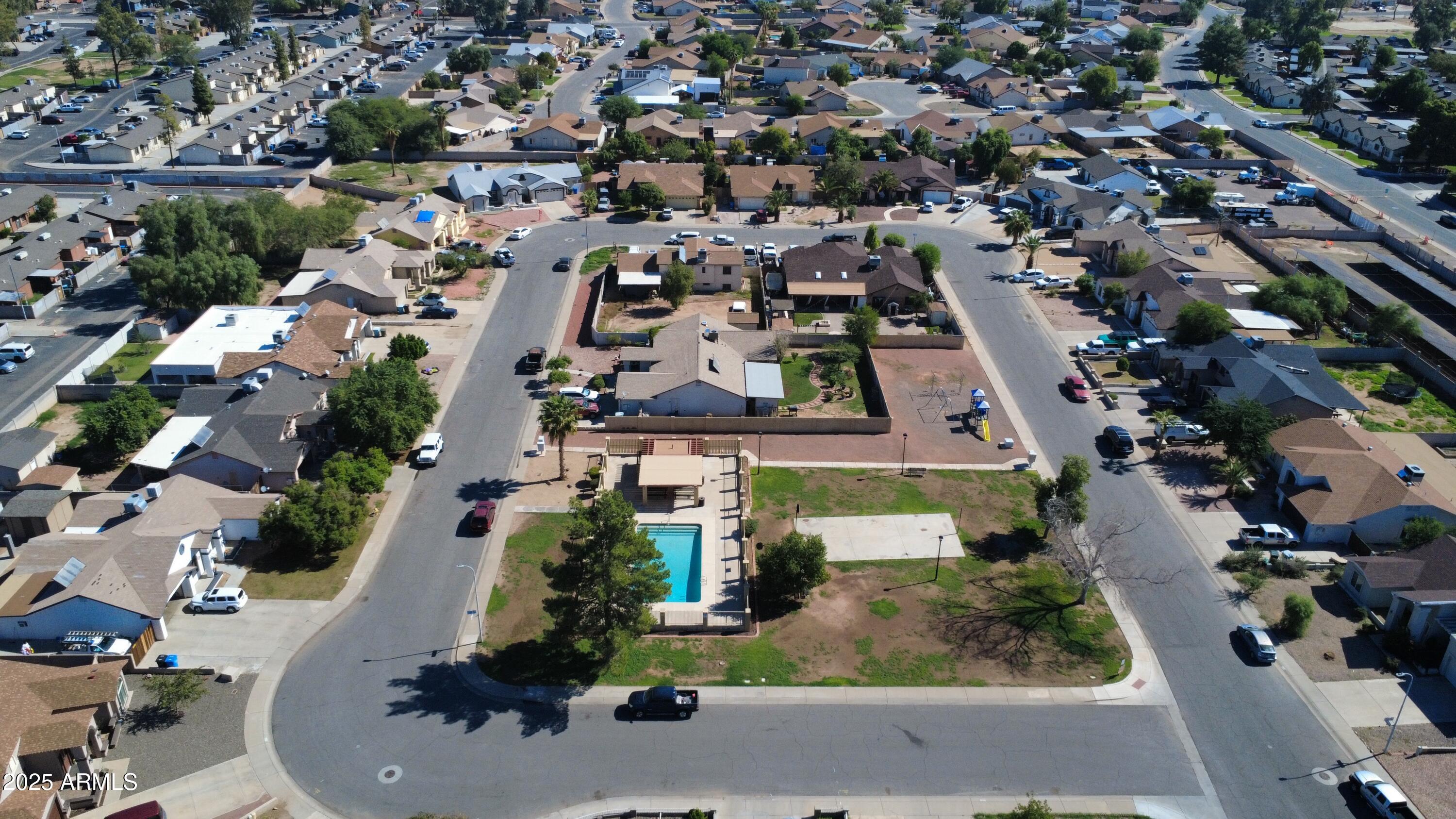3419 North 70th Avenue Phoenix, AZ 85033 - Photo 30 of 31 an aerial view of a
