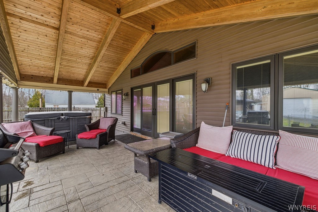 2995 Krueger Road Wheatfield, NY 14120 - Photo 16 of 49 PACK PATIO W/HOT TUB