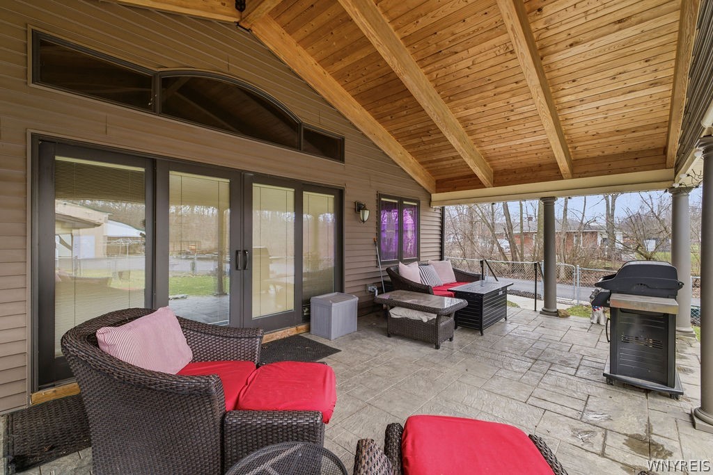 2995 Krueger Road Wheatfield, NY 14120 - Photo 17 of 49 BACK PATIO