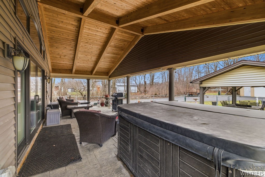 2995 Krueger Road Wheatfield, NY 14120 - Photo 18 of 49 PACK PATIO W/HOT TUB