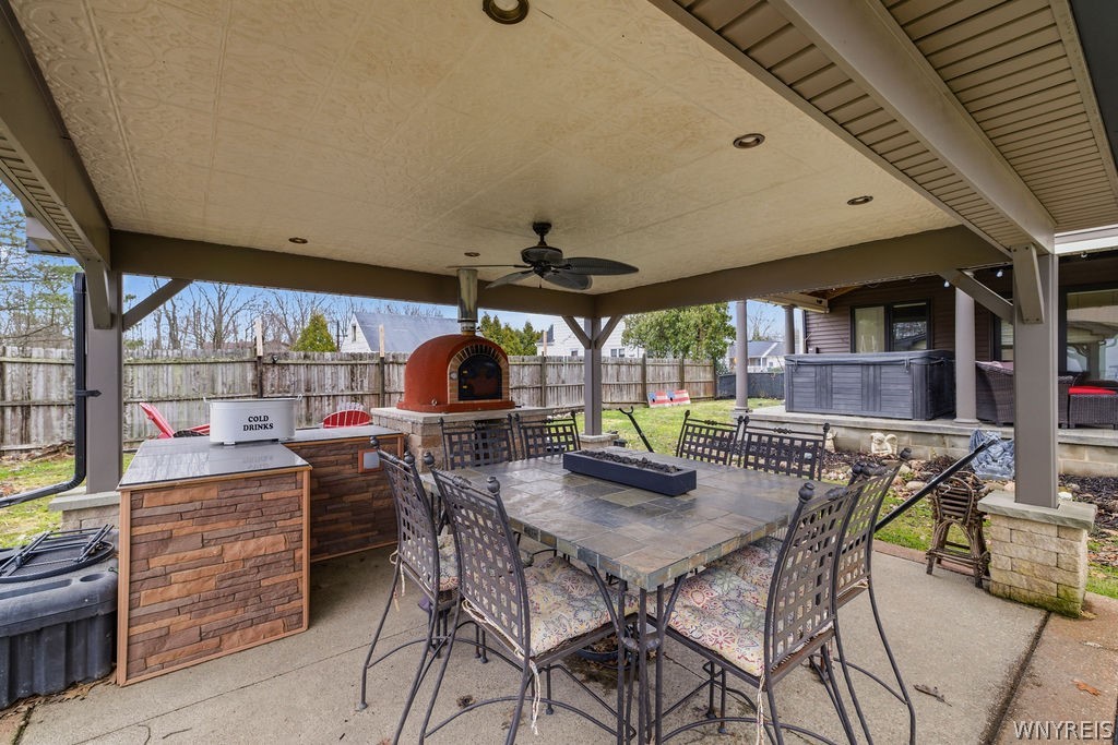 2995 Krueger Road Wheatfield, NY 14120 - Photo 20 of 49 COVERED PAVILION W/PIZZA OVEN