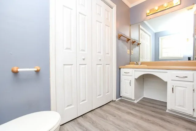 a view of bathroom with bathtub and shower