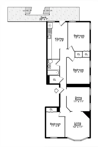 $3,000 | 331 Centre Street, Unit 2A, Boston, MA 02130