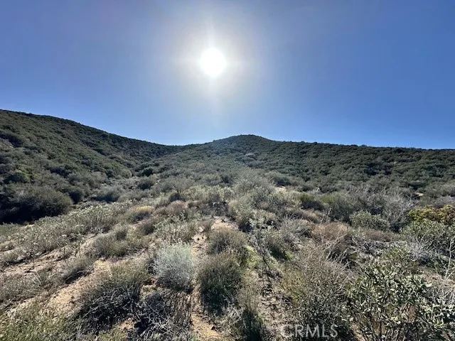 a view of a dry field