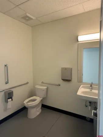 a bathroom with a tub