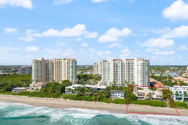 a view of a city with tall buildings