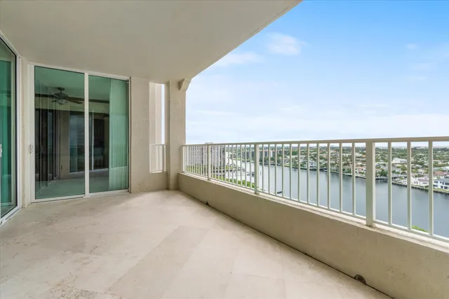 a view of balcony with outdoor space