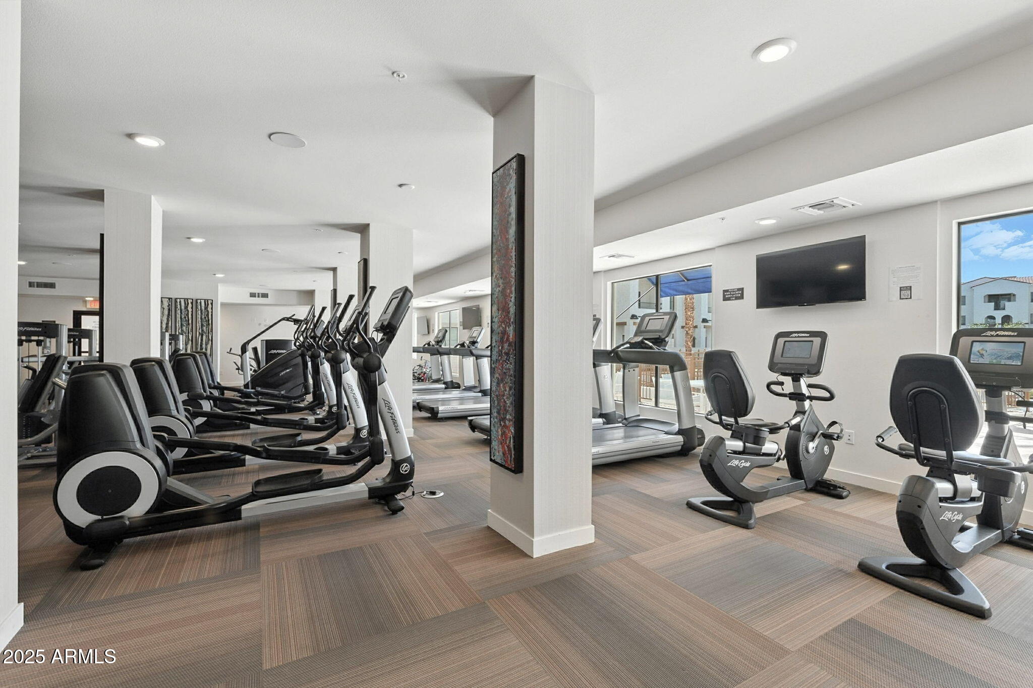 2511 West Queen Creek Road, Unit 205 Chandler, AZ 85248 - Photo 30 of 50 Modern Workout Facility