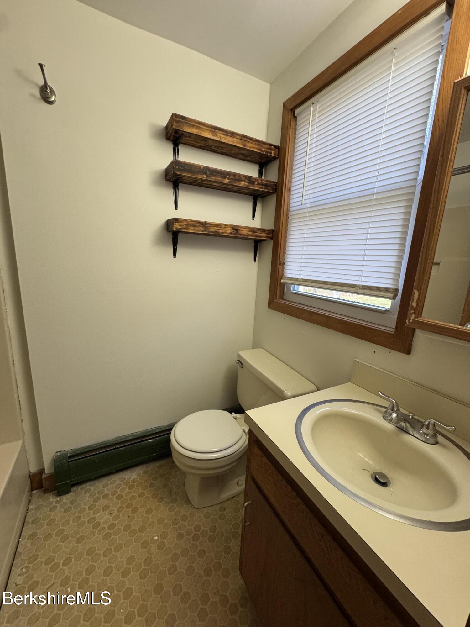 271 Brodie Mountain Road Hancock, MA 01237 - Photo 10 of 27 a bathroom with a sink a toilet and a mirror