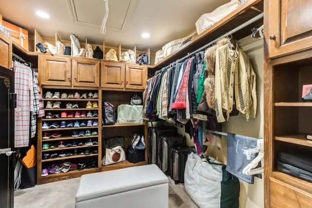 a view of a swimming pool and a yard