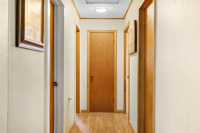 a view of front door