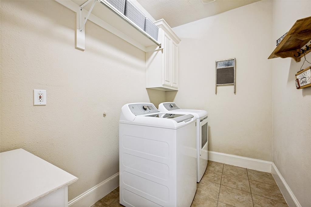 205 Thistle Ridge Denton, TX 76210 - Photo 31 of 40 large utility with space for a fridge or upright freezer