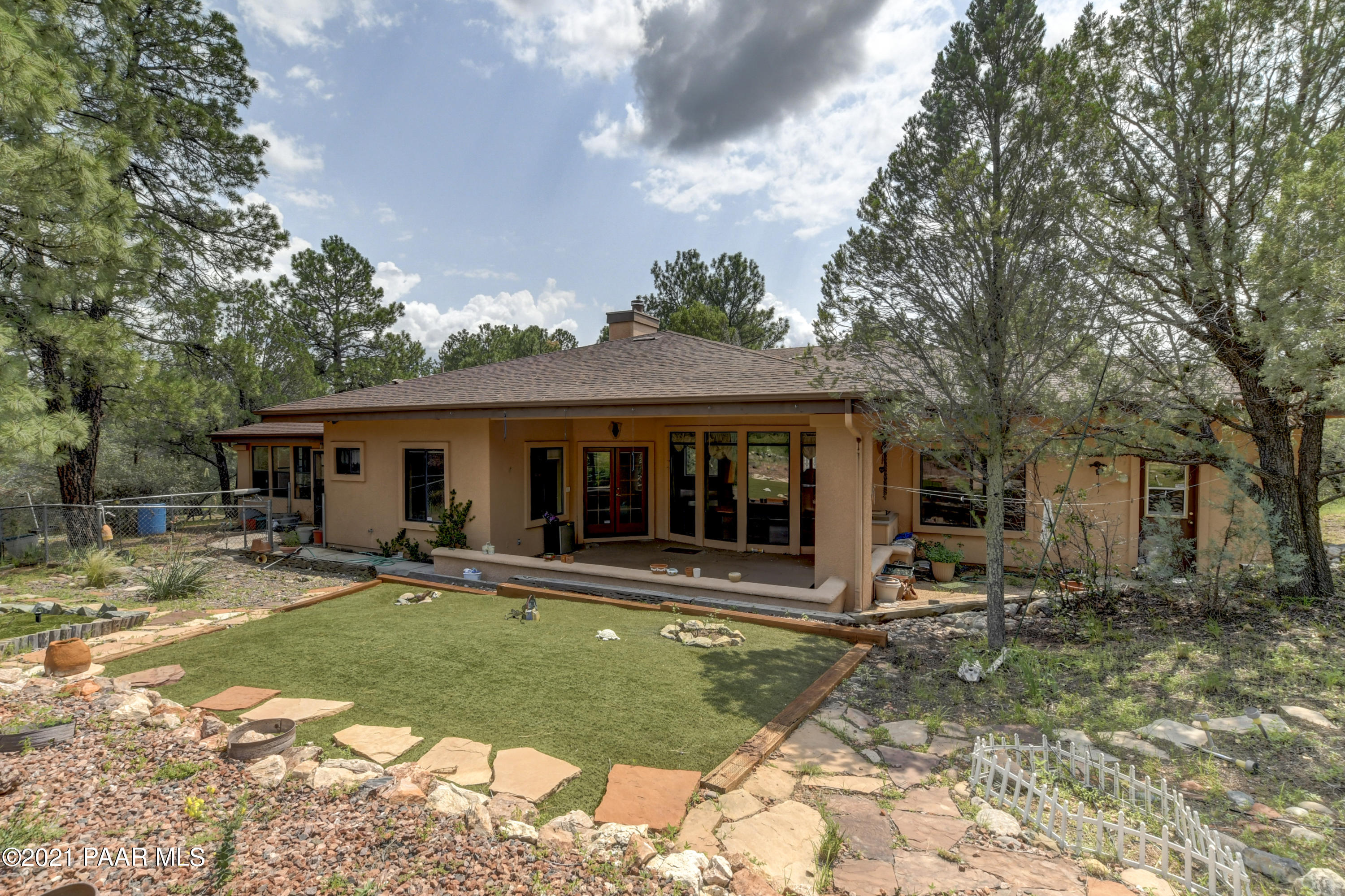1040 Evergreen Road Prescott, AZ 86303 - Photo 29 of 39 Back View