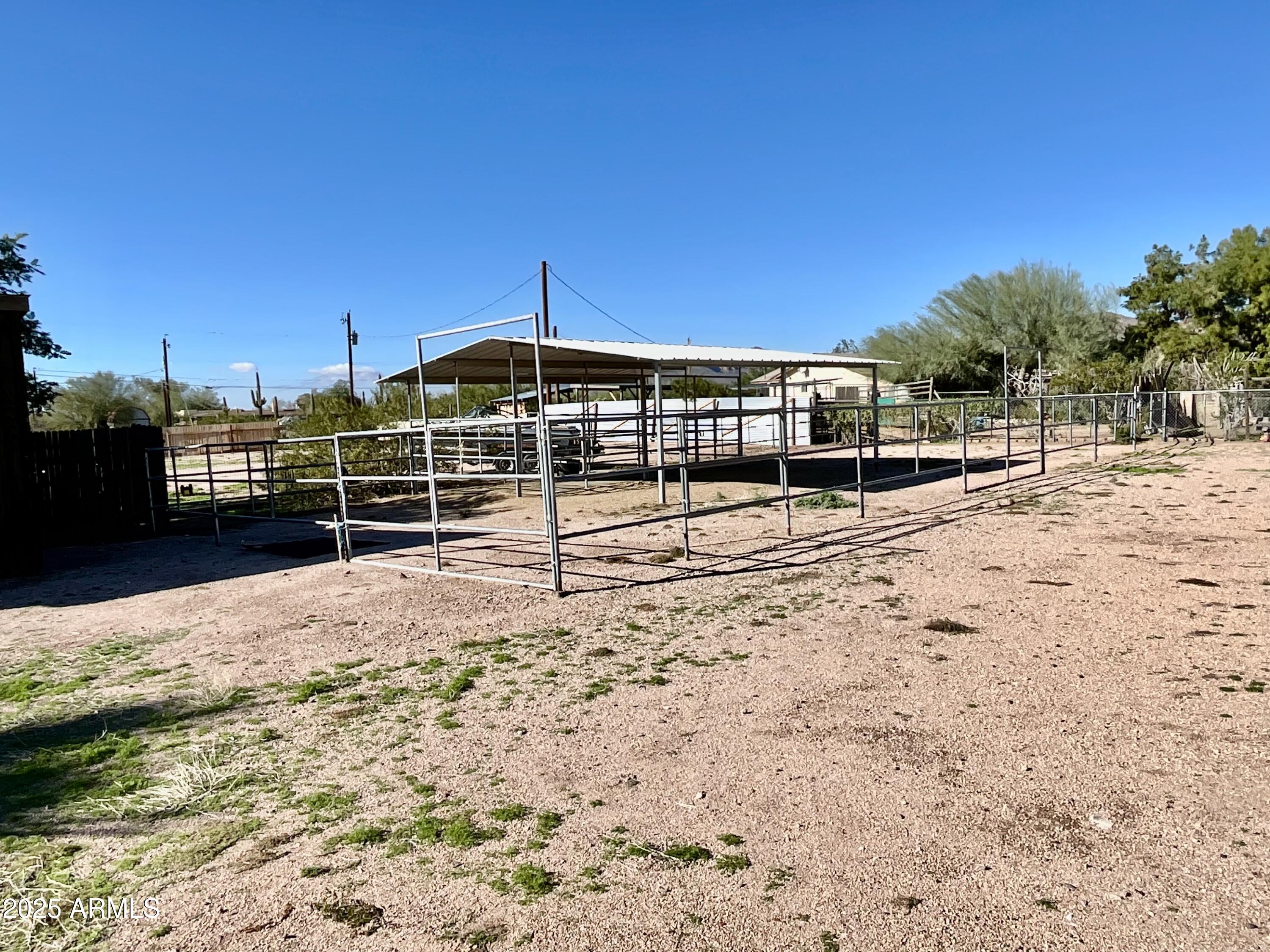 322 West Foothill Street Apache Junction, AZ 85120 - Photo 15 of 33 a view of a backyard of the house