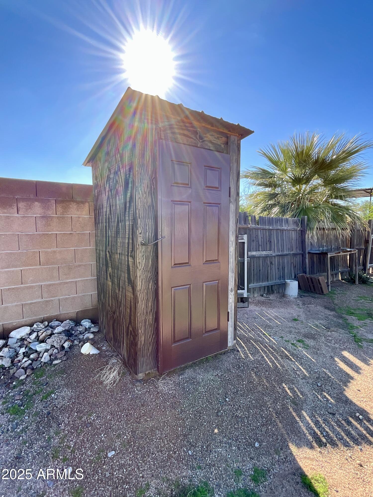 322 West Foothill Street Apache Junction, AZ 85120 - Photo 32 of 33 a view of a backyard with plants