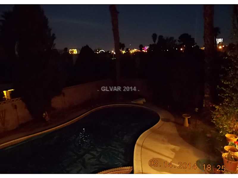 3236 Mountain Spring Road Las Vegas, NV 89146 - Photo 11 of 11 Other. View of backyard from Master Bedroom Window.