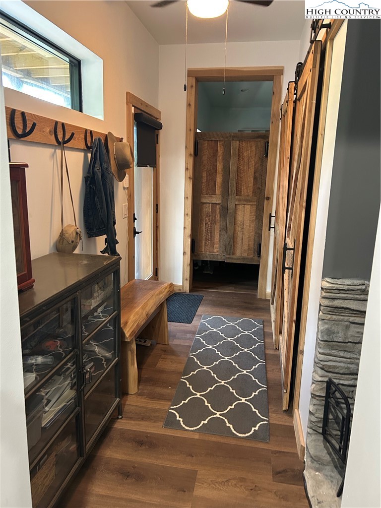 509 Grant Houck Road Todd, NC 28684 - Photo 31 of 50 a bathroom with a sink and a mirror
