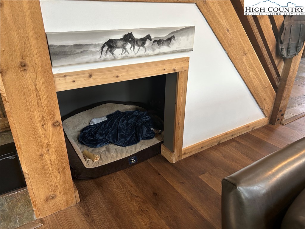 509 Grant Houck Road Todd, NC 28684 - Photo 47 of 50 a kitchen with a stove and a refrigerator