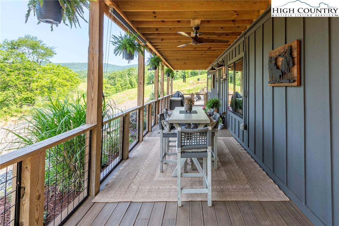 509 Grant Houck Road Todd, NC 28684 - Photo 48 of 50 a view of outdoor space with seating space