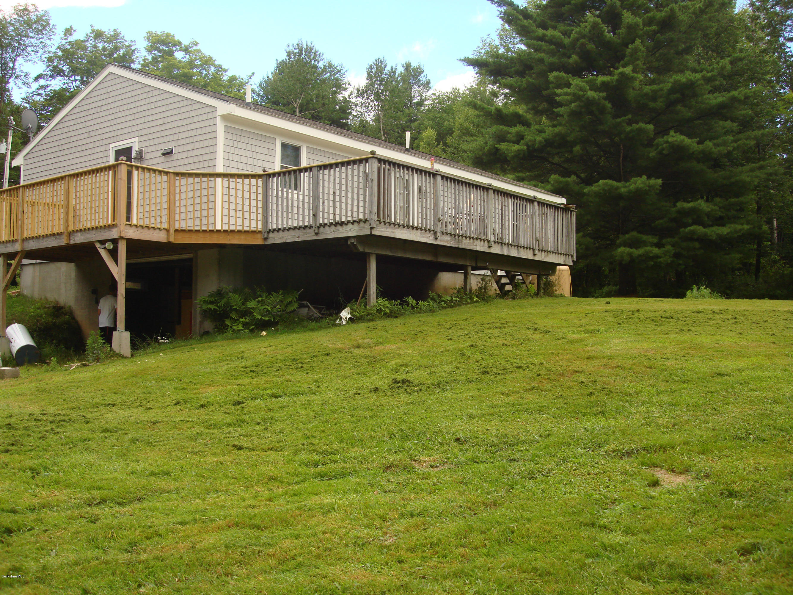 91 Middlefield Road Peru, MA 01235 - Photo 13 of 21 a view of a house with a yard