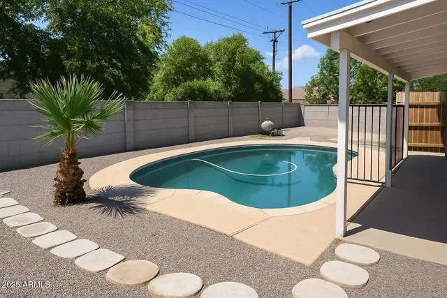 a view of outdoor space and yard