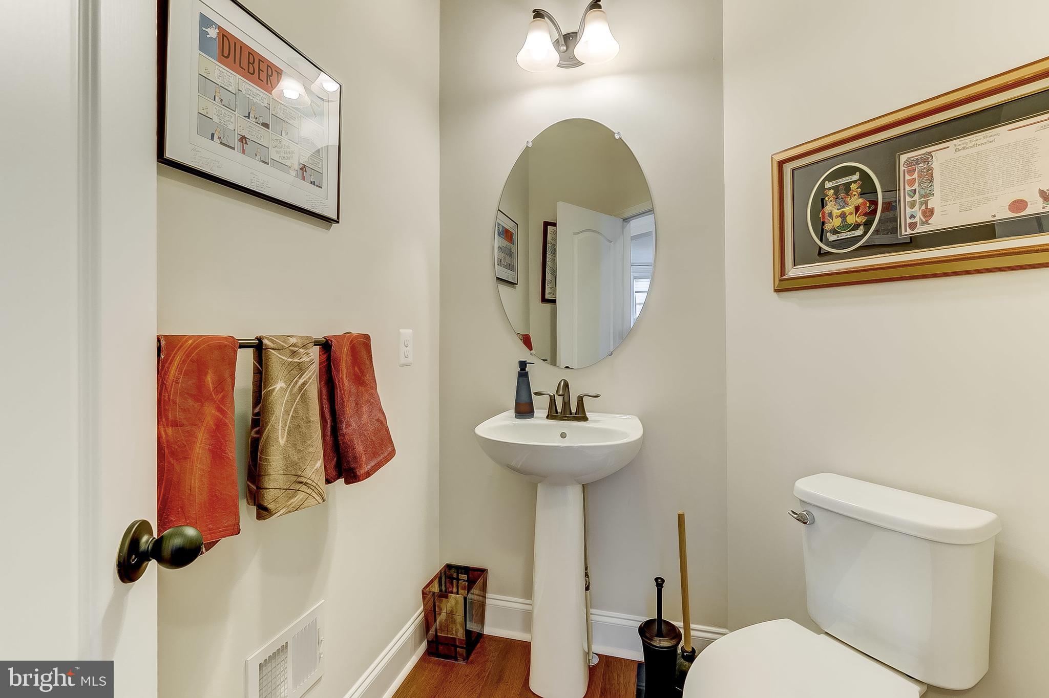 2376 Sweet Meadow Road Baltimore, MD 21209 - Photo 14 of 34 Main level powder room