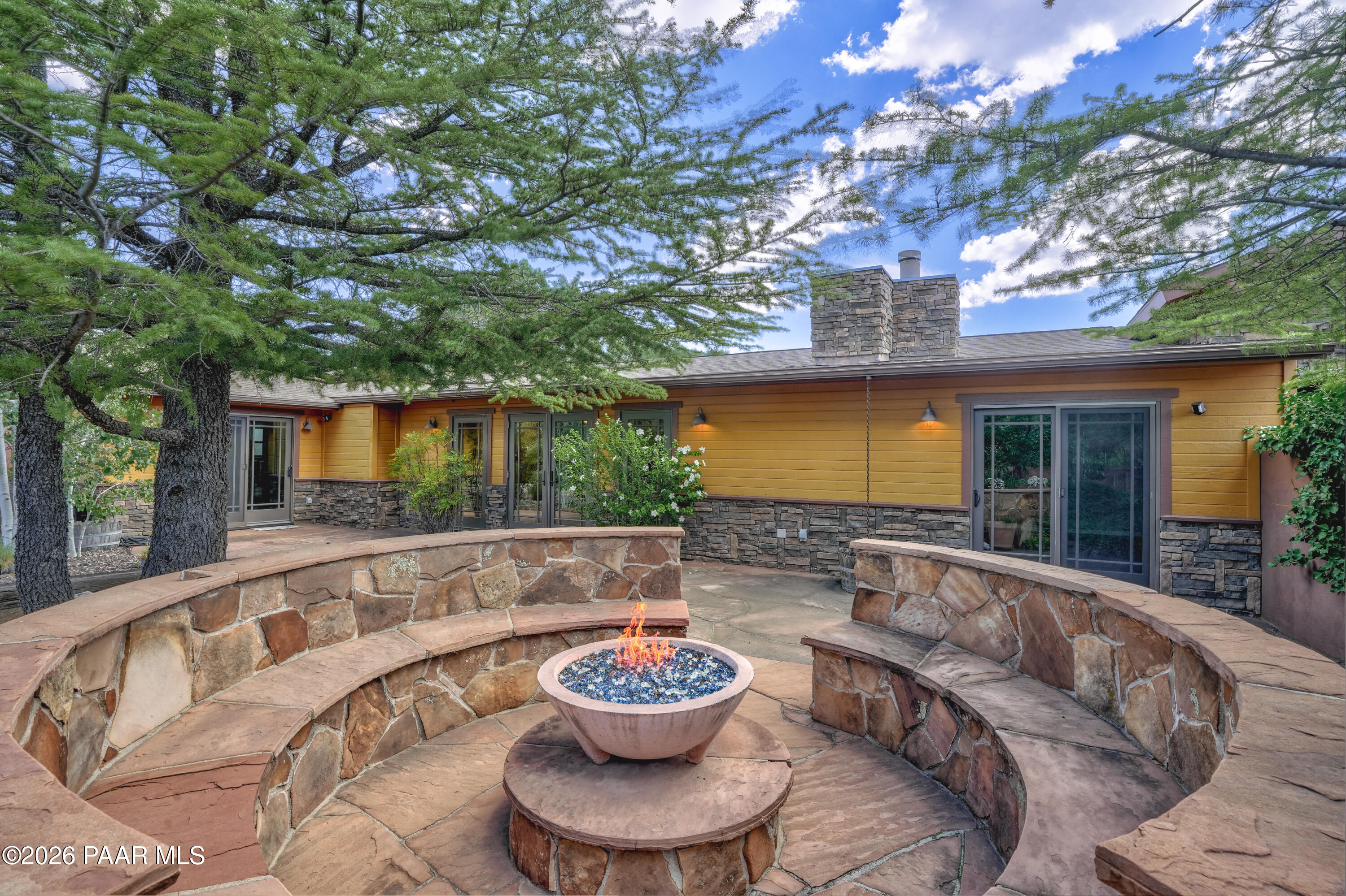3015 Hozoni Road Prescott, AZ 86305 - Photo 58 of 65 Front Courtyard Patio 1
