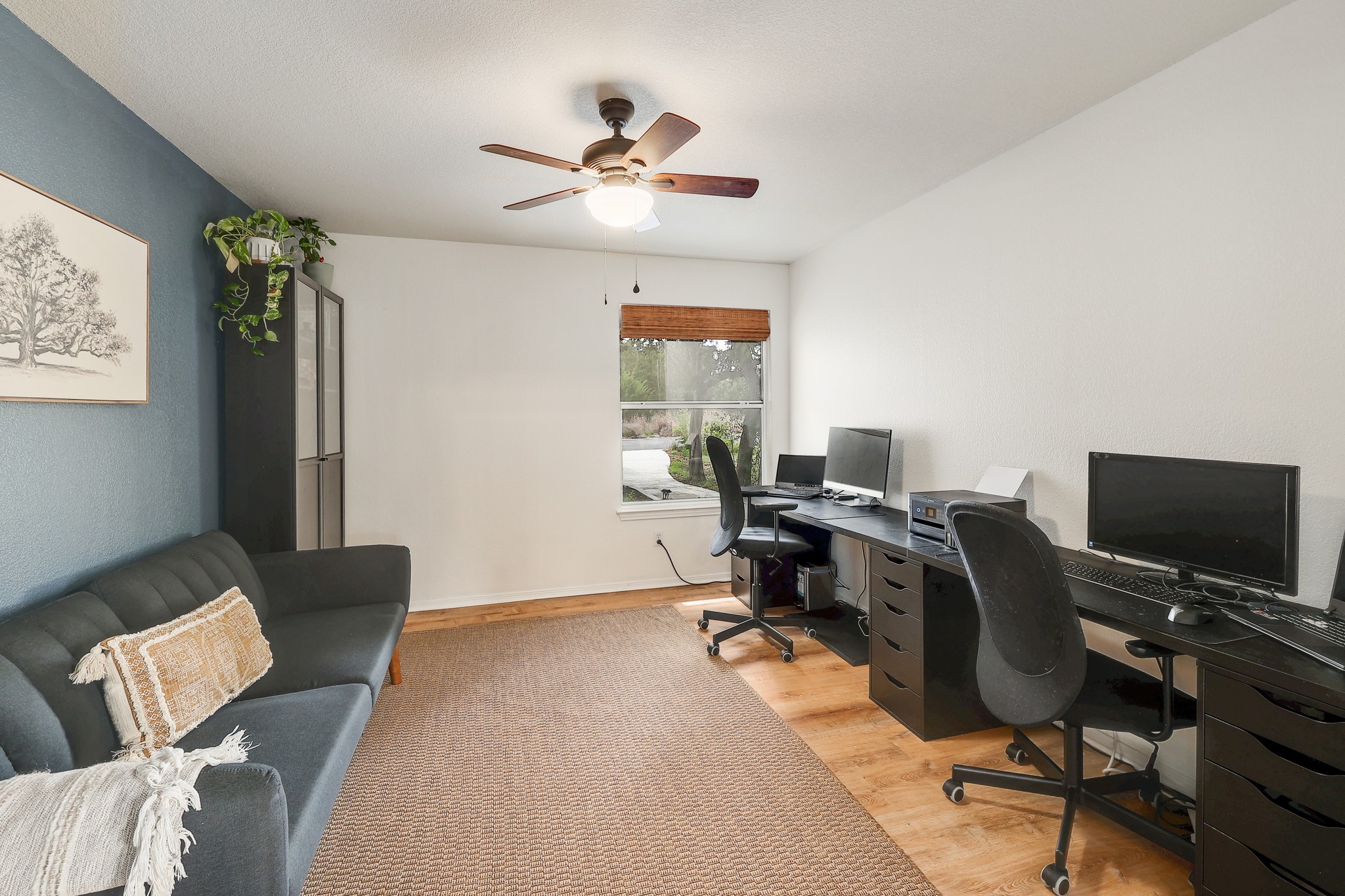 1455 County Road 262 Georgetown, TX 78633 - Photo 20 of 40 a view of a workspace with furniture and a window