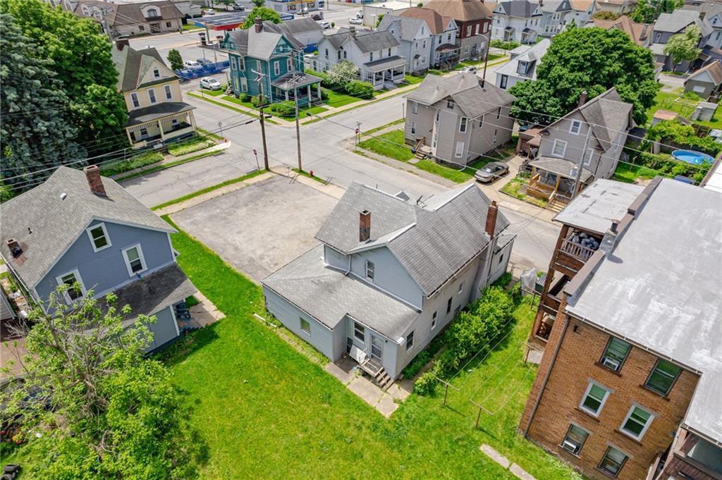 125 North Chestnut Street Butler, PA 16001 - Photo 24 of 25 an aerial view of a house with garden space and street view